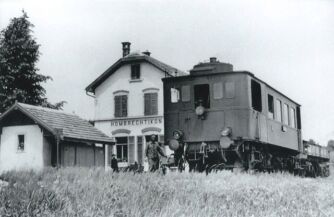 Bahnhof Hombrechtikon um 1920